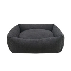 Rosewood - Grey Felt With Memory Foam Square Bed