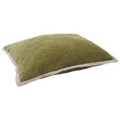 Rosewood - Jute Lounger Dog Bed Mattress - Olive