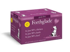 Forthglade - Just Chicken, Lamb & Beef - Variety Pack (12x395g)