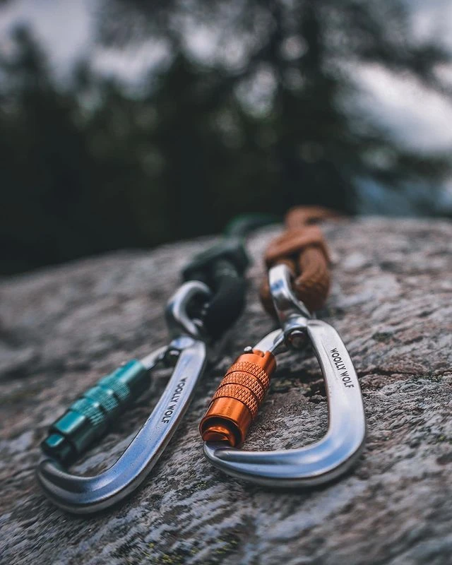 Woolly Wolf - Recycled Rope Dog Lead - Honey Ginger - Image 2