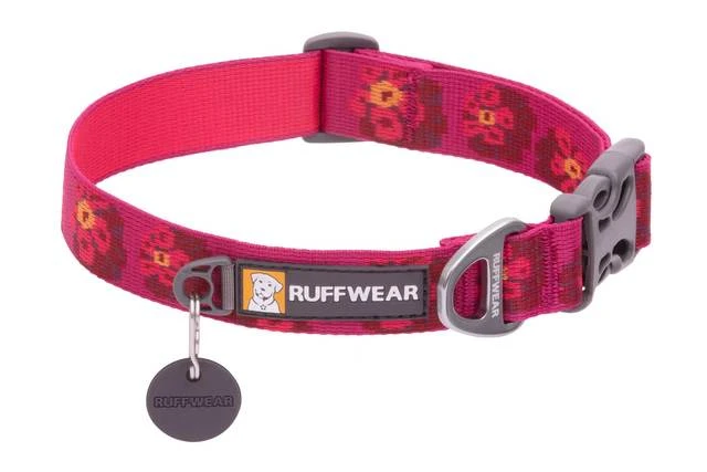 Ruffwear Flat Out Dog Collar - Alpenglow Burst