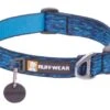 Ruffwear Flat Out Dog Collar - Ocean Distortion