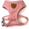Hugo & Hudson - Pink Tweed Dog Harness