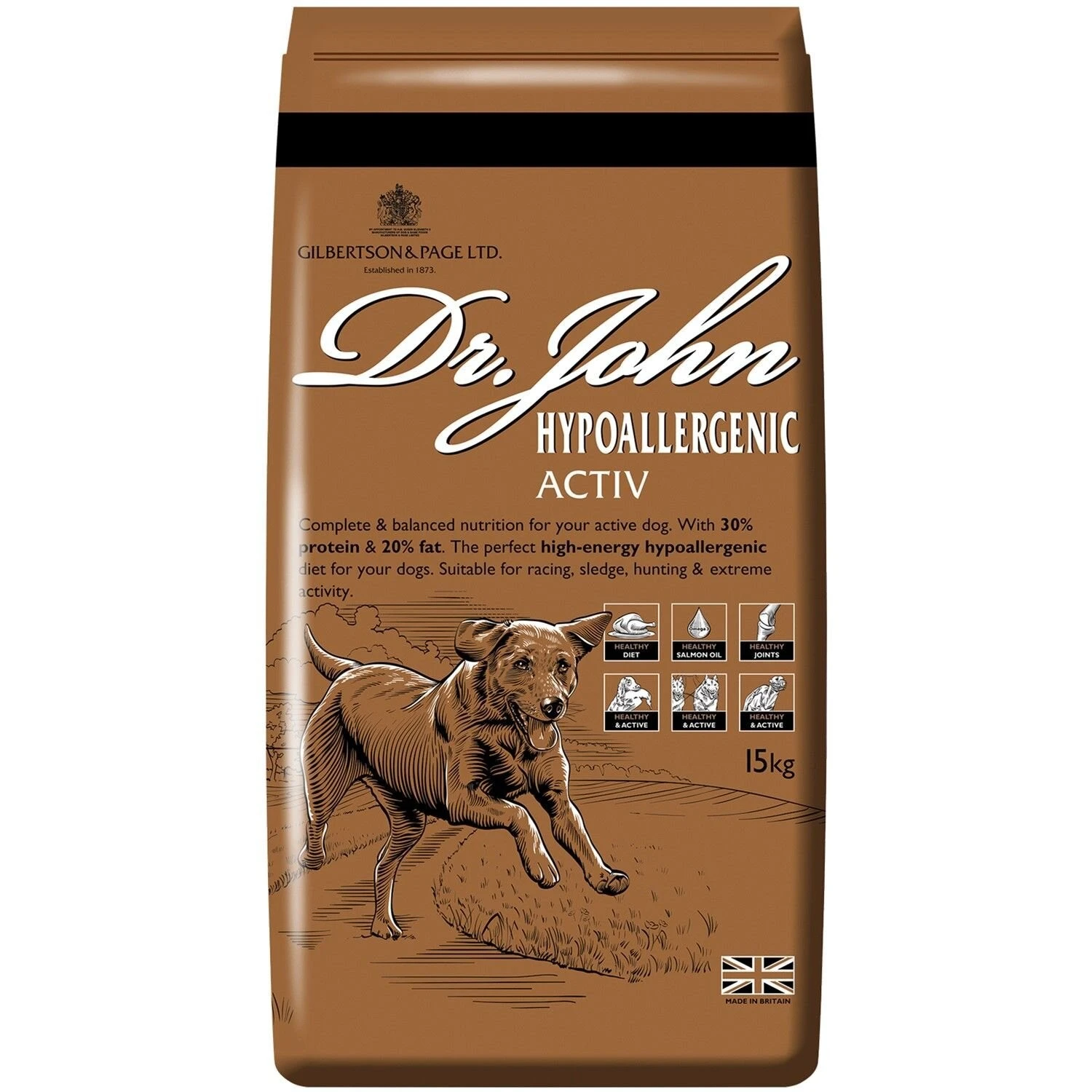 Dr John Hypoallergenic Activ 15kg Working Dog