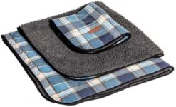 FatFace Fleece Check Blanket