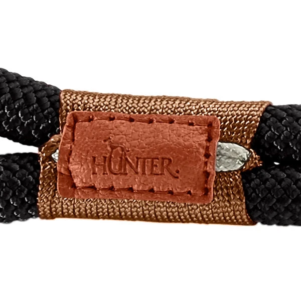 Hunter - Oss Rope Dog Collar - Black - Image 3