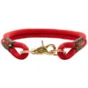 Hunter - Oss Rope Dog Collar - Red