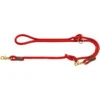 Hunter - Oss Rope Adjustable Lead - Red