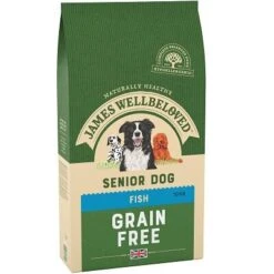 James Wellbeloved Grain Free Fish & Vegetable Senior Dog Food 10kg