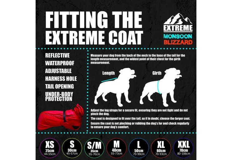 Ancol Muddy Paws - Extreme Monsoon Dog Coat - Black - Image 2