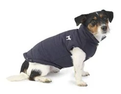 House Of Paws - Navy Fleece Lined Dog Gilet