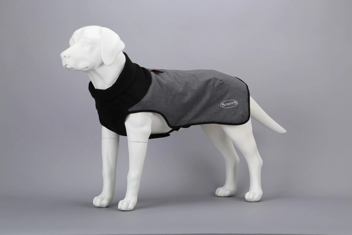 Scruffs - Thermal Self-Heating Dog Coat - Cajun Grey - Image 4