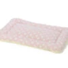 House Of Paws -Fleece Star Crate Mat Pink - 2 Pack - One Size