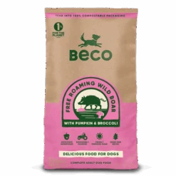 Beco Wild Boar With Pumpkin & Broccoli Dry Adult Dog Food, Complete Recipe, 6kg