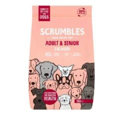 Scrumbles - Complete Dry Dog Food For Adult & Senior - Salmon 2kg