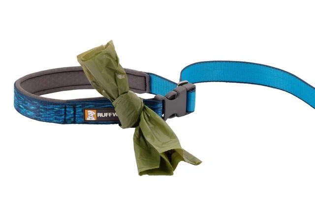 Ruffwear Flat Out Adjustable Dog Lead - Ocean Distortion - Image 5