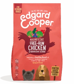 Edgard & Cooper - Free-Run Chicken & Salmon - Dry Senior Dog Food