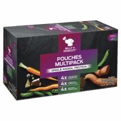 Billy & Margot - Multipack Wet Dog Food Pouches X12