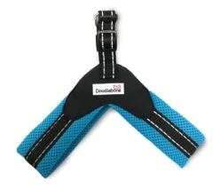 Doodlebone Boomerang Dog Harness - Cyan