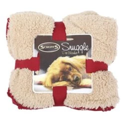 Scruffs Snuggle Blanket-Burgundy