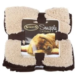 Scruffs Snuggle Blanket-Chocolate Brown