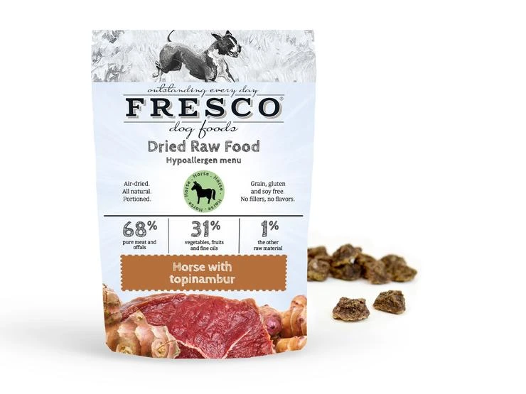 Fresco - Dry Raw Hypoallergenic Horse Menu With Jerusalem Artichoke - Image 2