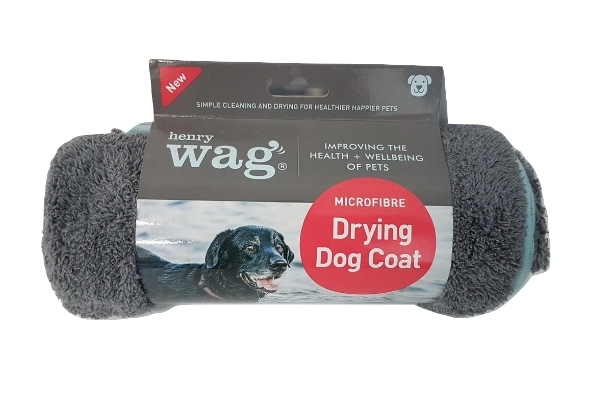 Henry Wag - Microfibre Dog Drying Coat - Image 2