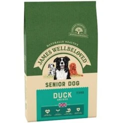 James Wellbeloved Duck & Rice Senior Dog Food 7.5kg