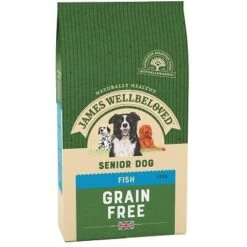 James Wellbeloved Grain Free Fish & Vegetable Senior Dog Food 1.5kg