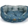 FatFace Flying Birds Deluxe Slumber Dog Bed