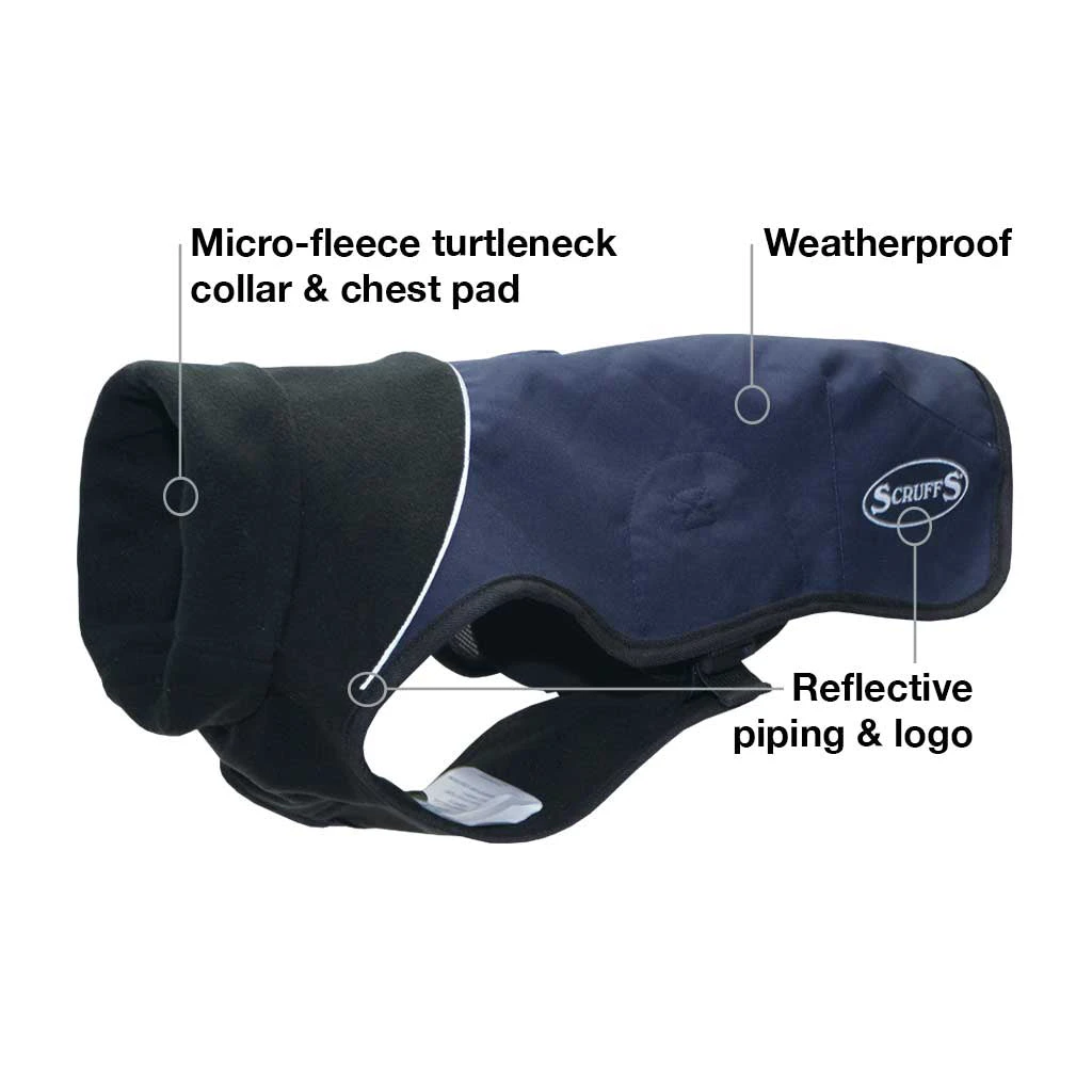 Scruffs - Thermal Self-Heating Dog Coat - Black - Image 6