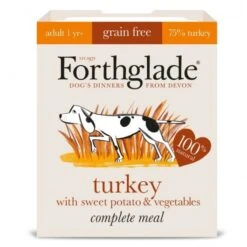 Forthglade - Turkey, Sweet Potato & Vegetables - Wet Dog Food Multipack (18x395g)