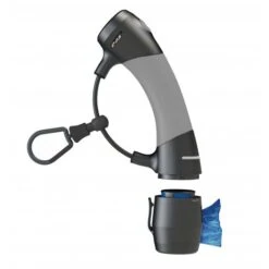 I'm Gismo - Dog Lead Handle With Poo Bag Dispenser - Grey