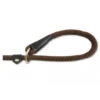 Heritage Deluxe Nylon Rope Slip Lead Brown 12mm X1.5m