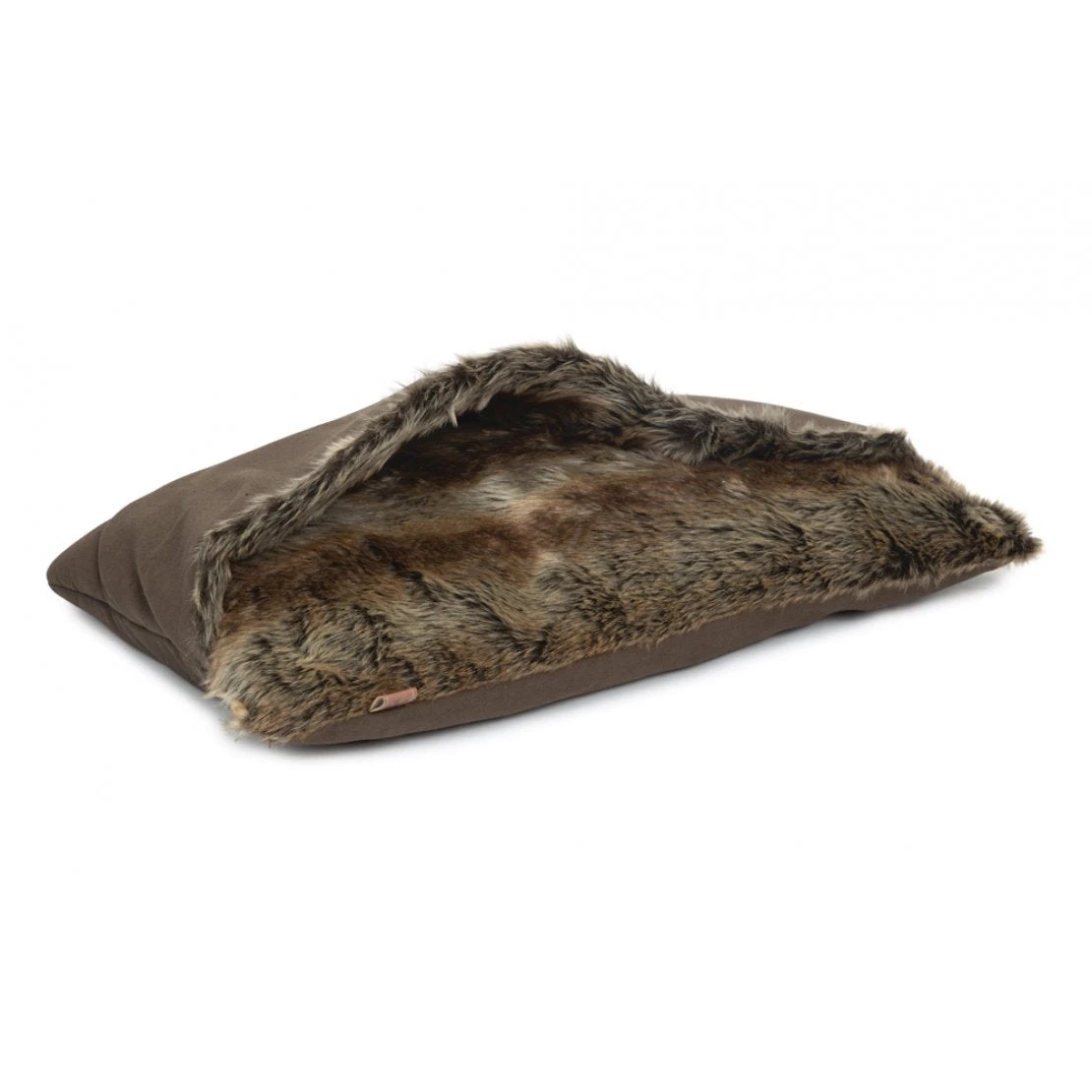 Designed By Lotte Sleeping Bag Dog Bed - Rizla Brown
