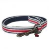 Joules - Coastal Dog Lead - Red Stripe