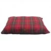 Joules - Let Sleeping Dogs Lie - Red Heritage Tweed Dog Mattress
