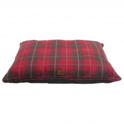 Joules - Let Sleeping Dogs Lie - Red Heritage Tweed Dog Mattress