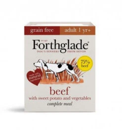 Forthglade - Beef With Sweet Potato & Vegetables Natural Wet Dog Food (18x395g)