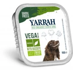 Yarrah - Organic Dog Food - Grain Free Vegetable Chunks With Rosehip 12x150g