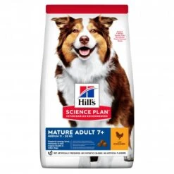 Hill's Science Plan Mature Adult Medium Dry Dog Food Chicken Flavour 14kg