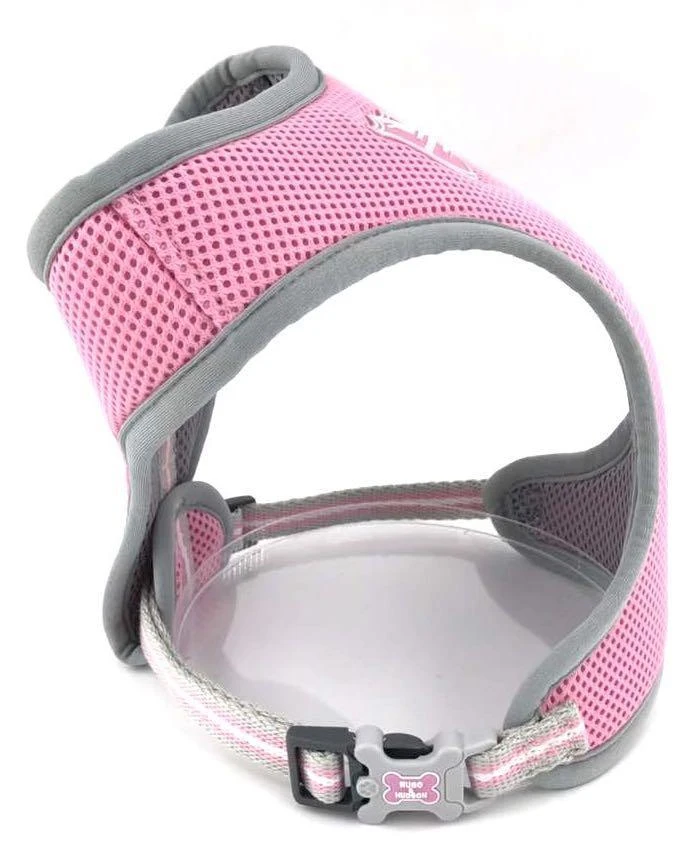 Hugo & Hudson - Pink Mesh Dog Harness - Image 2
