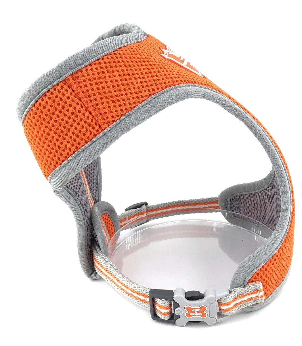 Hugo & Hudson - Orange Mesh Dog Harness - Image 2