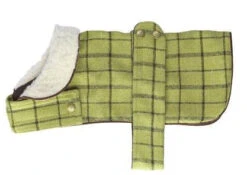 House Of Paws Green Tweed Jacket