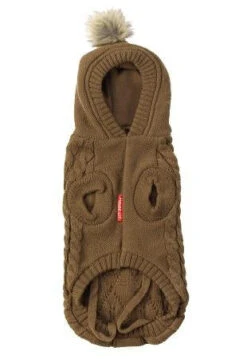 House Of Paws - Hoody Cable Knit Coco