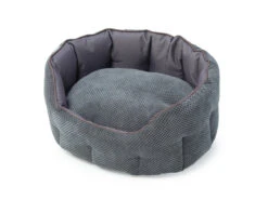 House Of Paws - Cord & Water Resistant Oval Snuggle Bed