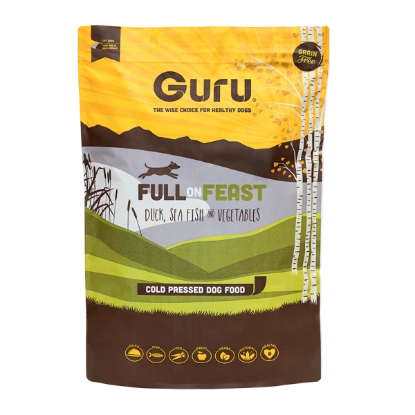 Guru Full On Feast Cold Pressed Dog Food (Grain-Free) – 14kg