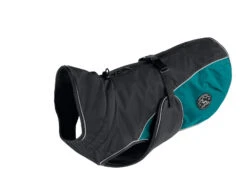 Hunter Uppsala Cozy Dog Coat - Anthracite/Teal