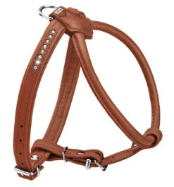 Hunter Harness Round & Soft Luxus Elk Petit – Brown