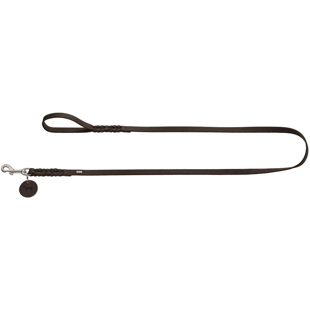 Hunter Solid Education Leash/Lead β Dark Brown